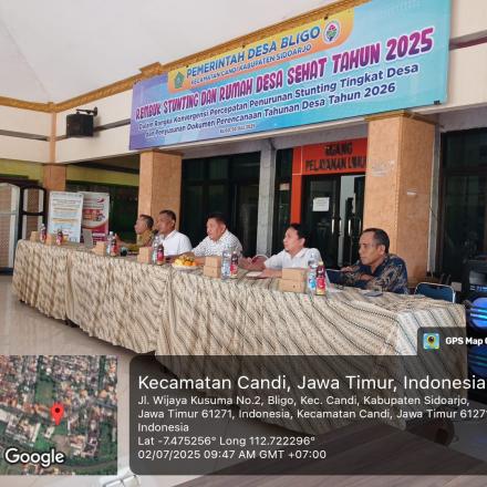 REMBUG STUNTING & RUMAH DESA SEHAT DESA BLIGO TA. 2025